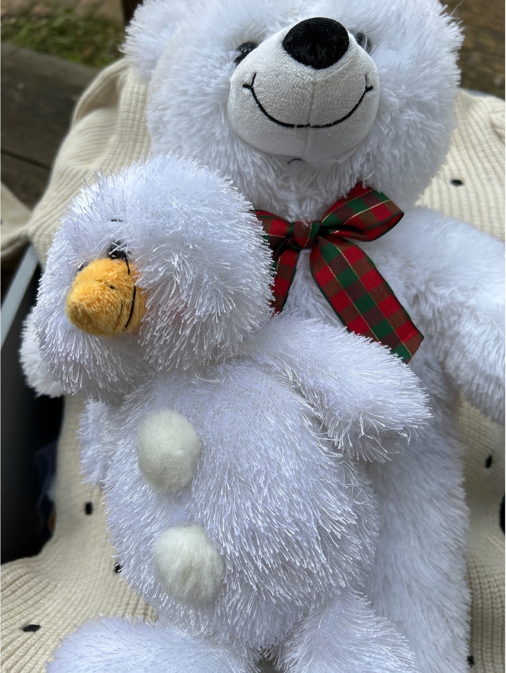 Build a bear and webkinz snowman